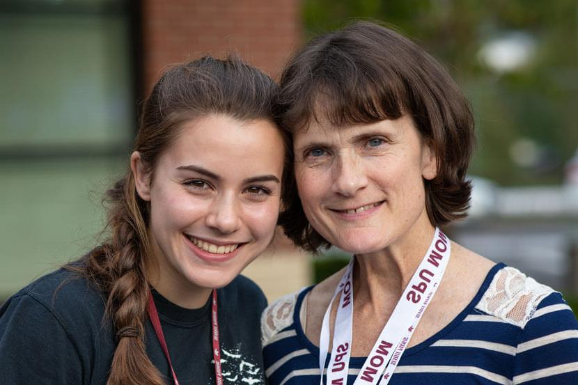 mother and daughter